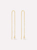 Pearl Threader Earrings - Abrielle