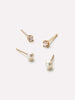 Ana Luisa Jewelry Earrings Gold Stud Earrings Gold Stud Set Solid Gold