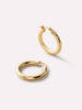 Ana Luisa Jewelry Earrings Hoop Earrings Chunky Gold Hoop Earrings Gold Classic Hoops Medium Solid Gold