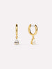 Ana Luisa Jewelry Earrings Hoop Earrings Delicate Drop Earrings Emme Gold