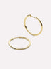 Medium Slim Endless Hoops - Lo Medium
