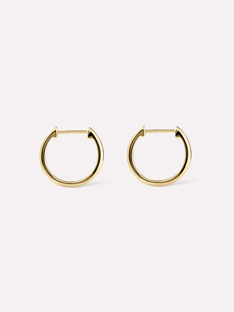 Small Slim Endless Hoops - Lo Small