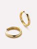 Ana Luisa Jewelry Earrings Hoop Earrings Gold Hoop Earrings Giulia Large Gold