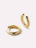 Ana Luisa Jewelry Earrings Hoop Earrings Gold Hoop Earrings Giulia Medium Gold