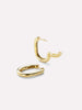 Ana Luisa Jewelry Earrings Hoop Earrings Gold Hoop Earrings Rox Small Silver Gold
