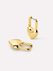 Ana Luisa Jewelry Earrings Hoop Earrings Heart Earrings Cameron Gold