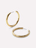 Ana Luisa Jewelry Earrings Hoop Earrings Tia Medium Gold