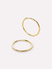 Ana Luisa Jewelry Earrings Medium Hoops Large Gold Hoop Earrings Gold Hoops Medium Solid Gold