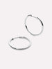 Ana Luisa Jewelry Earrings Medium Hoops Medium Slim Endless Hoops Lo Medium Silver Sterling Silver New1