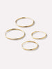 Ana Luisa Jewelry Earrings Small Gold Hoop Earrings Gold Slim Hoops Set Solid Gold