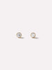 Ana Luisa Jewelry Earrings Stud Earrings Gold Stud Earrings Invisible Set Studs Small Silver