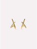 Ana Luisa Jewelry Earrings Stud Earrings Gold Stud Earrings Sloane Pave Gold