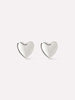 Ana Luisa Jewelry Earrings Stud Earrings Heart Earrings Vivian Silver Rhodiumgold