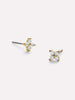 Ana Luisa Jewelry Earrings Stud Gold Stud Earrings Debbie Silver