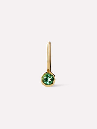 Ana Luisa Jewelry Necklace Charms Birthstone Gold Mini Birthstone Charm Tiny Emerald Charm Solid Gold