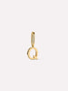 Gold Pendant - Gold Letter Charm