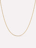 Ana Luisa Jewelry Necklaces Chain Necklaces Dainty Gold Necklace Gold Ball Chain Necklace Solid Gold