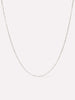 White Gold Chain - White Gold Paperclip Necklace