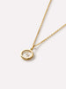 Ana Luisa Jewelry Necklaces Diamond Necklace Gold Floating Diamond Necklace Solid Gold
