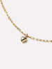 Ana Luisa Jewelry Necklaces Gold Paperclip Necklace Gold Paperclip Heart Necklace Solid Gold