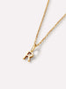 Ana Luisa Jewelry Necklaces Letter Necklace Gold Letter Necklace Solid Gold