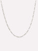 Ana Luisa Jewelry Necklaces Medium Chains Silver Chain Necklace Leo Regular Short Silver Rhodium