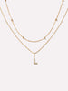 Ana Luisa Jewelry Necklaces Necklace Sets Gold Letter Necklace Gold Layered Letter Necklace L Soild Gold