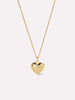 Ana Luisa Jewelry Necklaces Pendant Necklaces Gold Heart Necklace Lev Small Gold
