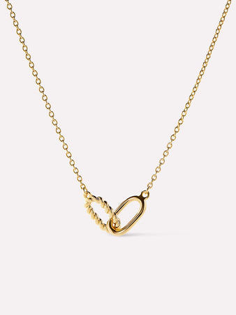 Gold Pendant Necklace - Juniper