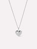 Ana Luisa Jewelry Necklaces Pendant Necklaces Heart Necklace Lev Small Silver Rhodium