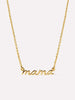 Ana Luisa Jewelry Necklaces Pendant Necklaces Mama Necklace Mama Necklace Mini Gold