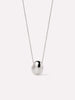 Silver Pendant Necklace - Pebble Mini Silver