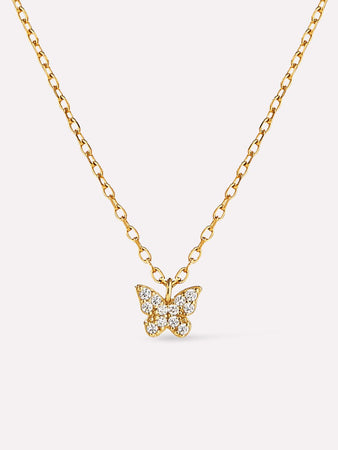 Butterfly Necklace - Souryaz