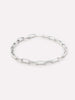 Ana Luisa Jewelry Permanent Jewelry Silver Medium Oval Cable Chain Rhodium