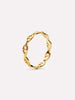 Ana Luisa Jewelry Rings Medium Bands Anchor Chain Ring Iver Gold