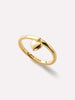 Ana Luisa Jewelry Rings Band Rings Heart Ring Leia Gold