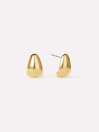 Ana Luisa Jewelry Stud Earrings Gold Huggie Earrings Alessia Gold