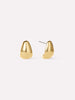 Gold Huggie Earrings - Alessia