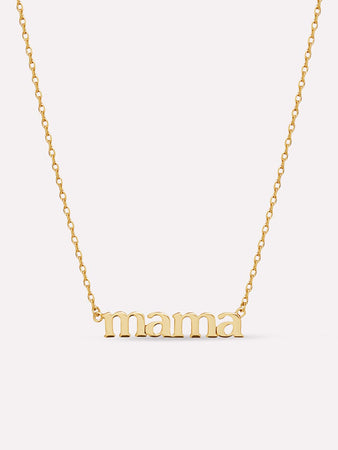 Ana Luisa Necklace Pendant Necklace Mama Necklace Daniella Gold