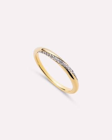 Gold Band Ring - Kira Slim Ring