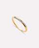Gold Band Ring - Kira Slim Ring