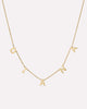 Initial Necklace - Custom Initial Station Necklace