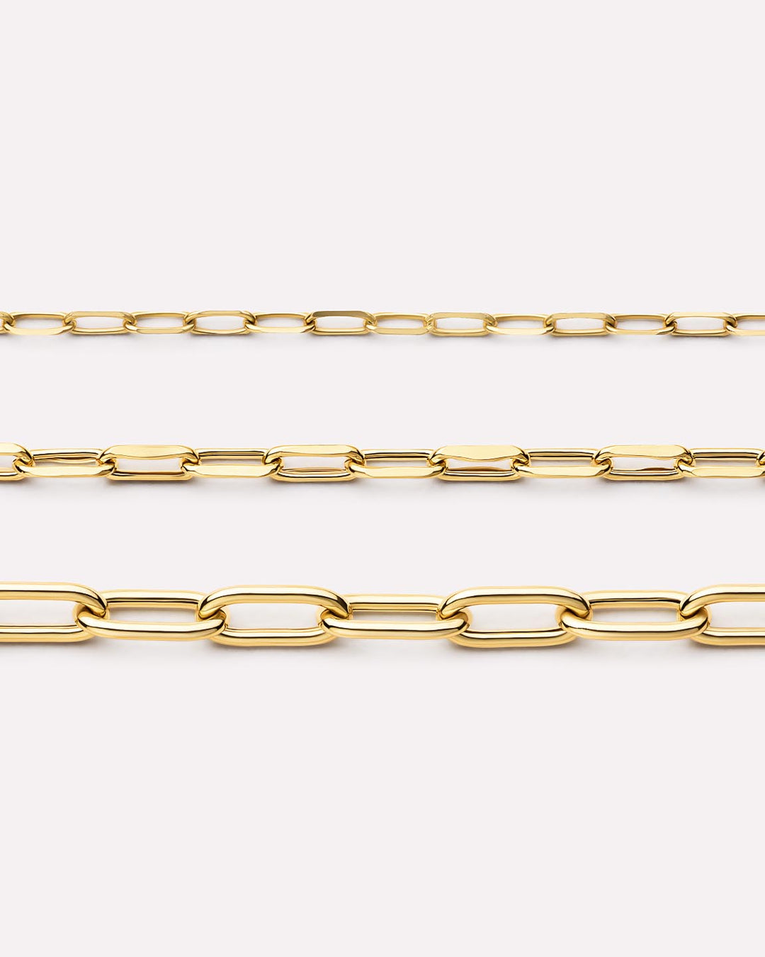 Gold Paperclip Chain Necklace - Gold Paperclip Necklace