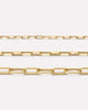 Gold Paperclip Chain Necklace - Gold Paperclip Necklace