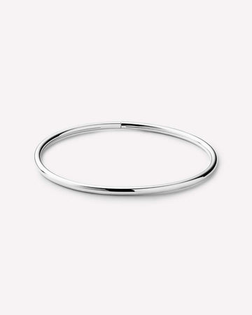 Silver Bangle - Carter Silver (3mm)