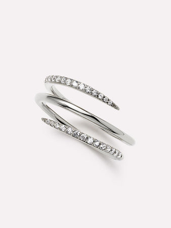 Claw Ring - Oren Triple Silver
