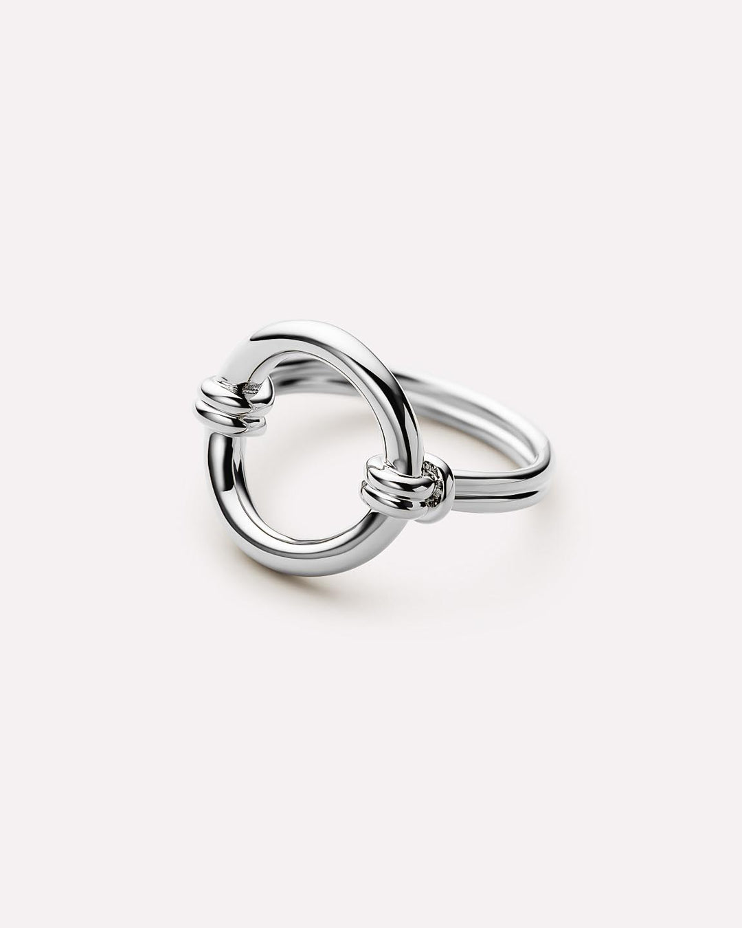 Rhodium Plated Statement Rings For Women Ana Luisa Remi Silver