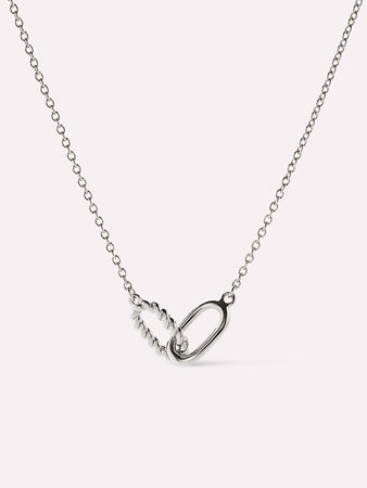 Pendant Necklace - Juniper Silver