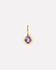 Solid Gold Amethyst Blue Sapphire Blue Topaz Yellow Citrine Semi Precious Stones Birthstones Pendants Necklace Charms For Women Ana Luisa Teardrop Charm Amethyst