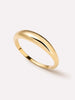 Solid Gold Band Rings For Women Ana Luisa Gold Slim Dome Ring